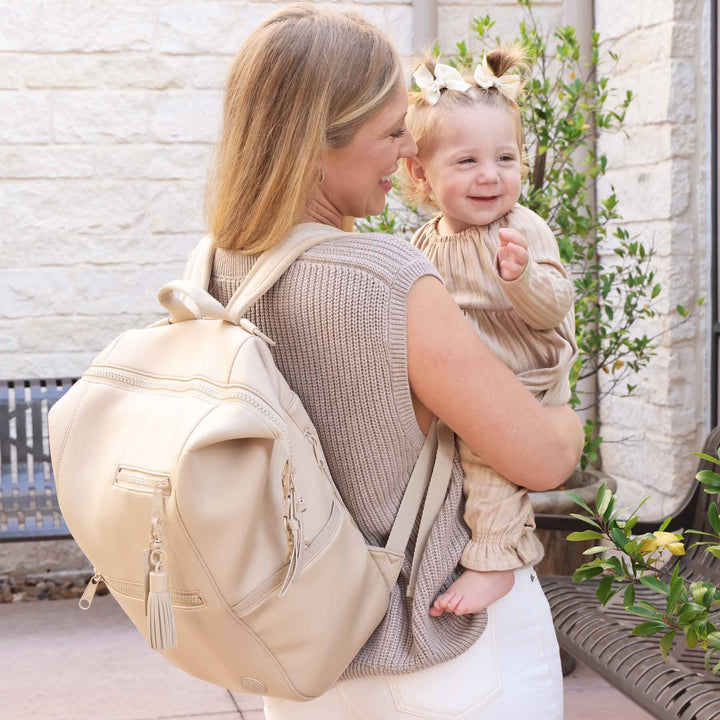 Weslie Diaper Backpack | Sand