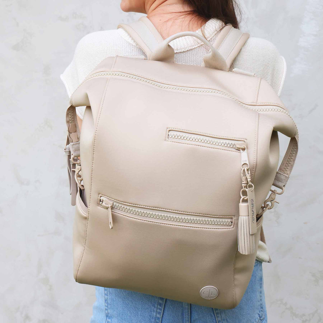 Weslie Diaper Backpack | Sand