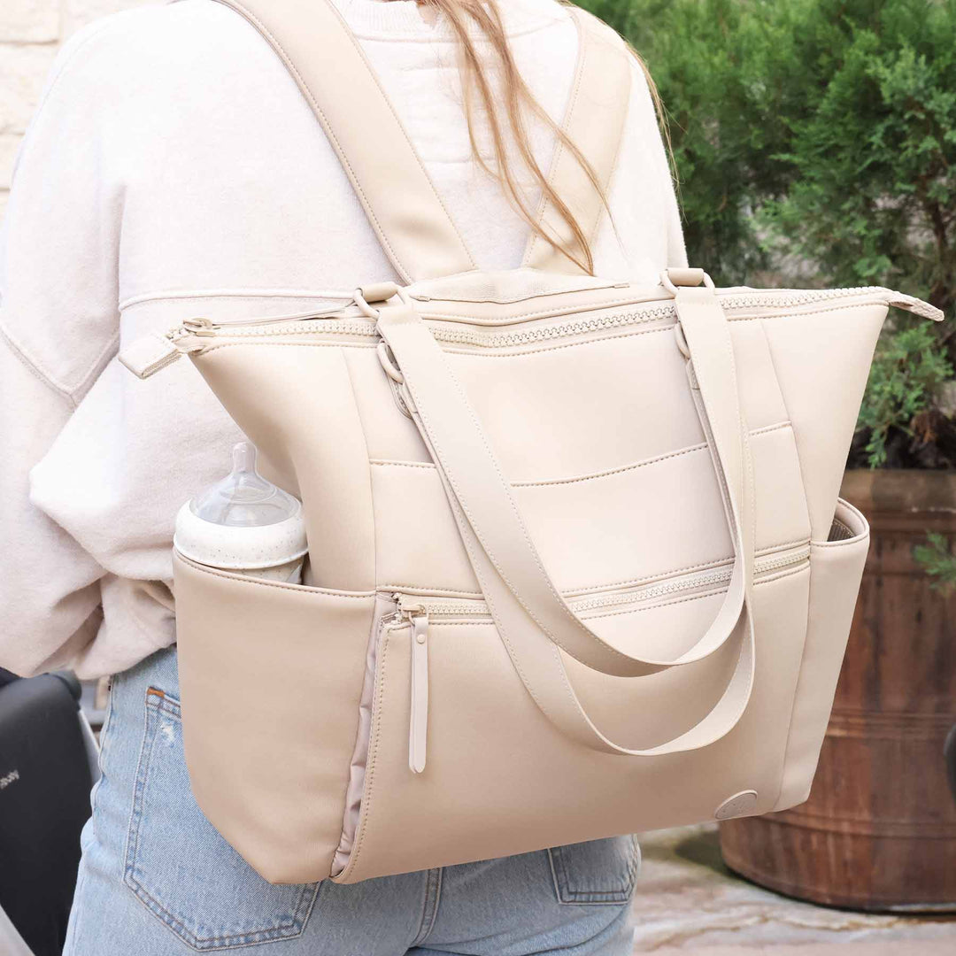 Lane Convertible Diaper Bag Tote | Sand