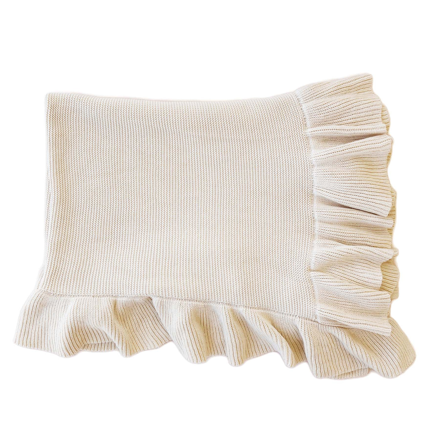 sand blanket with ruffle 