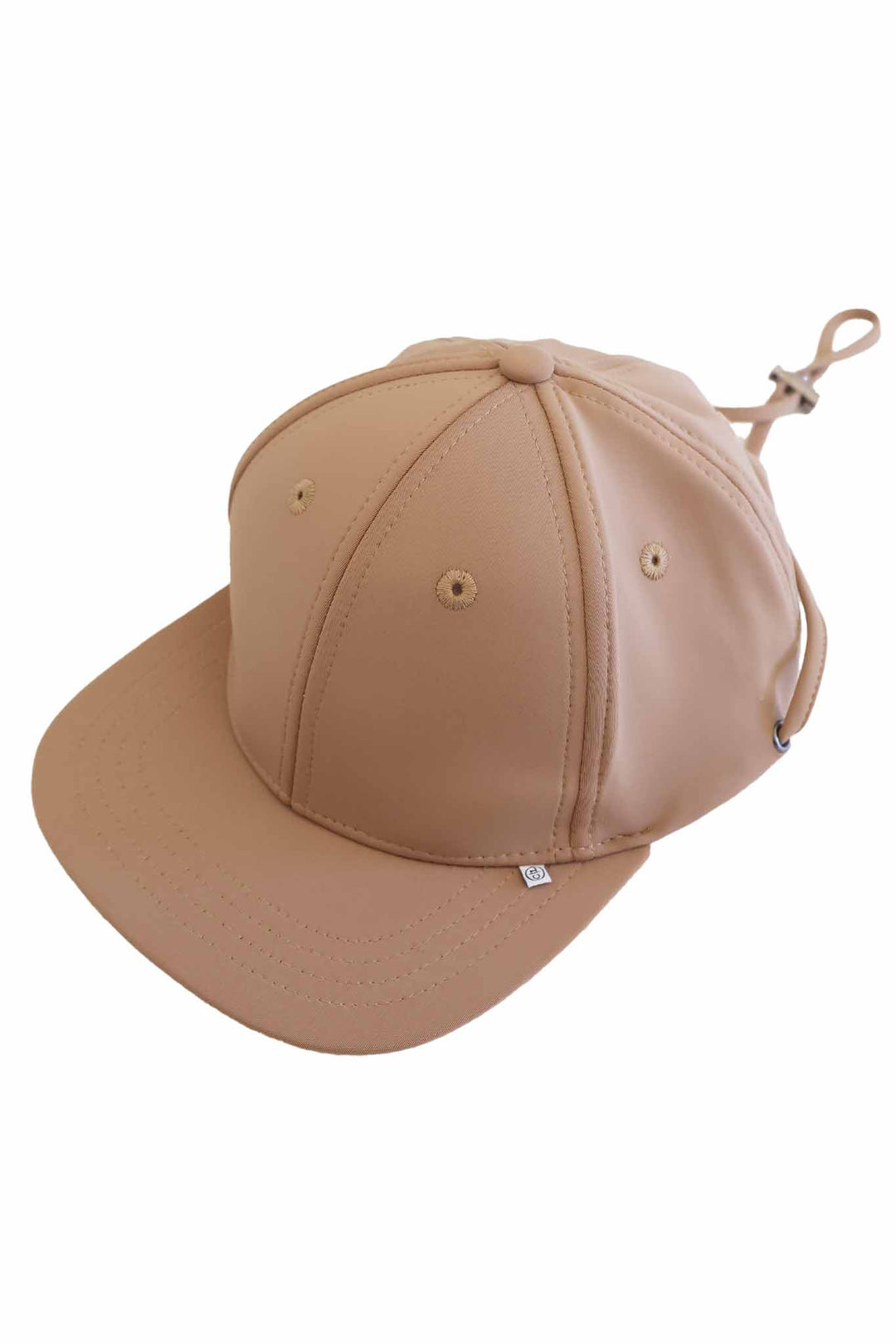 neutral brown surf hat for kids 