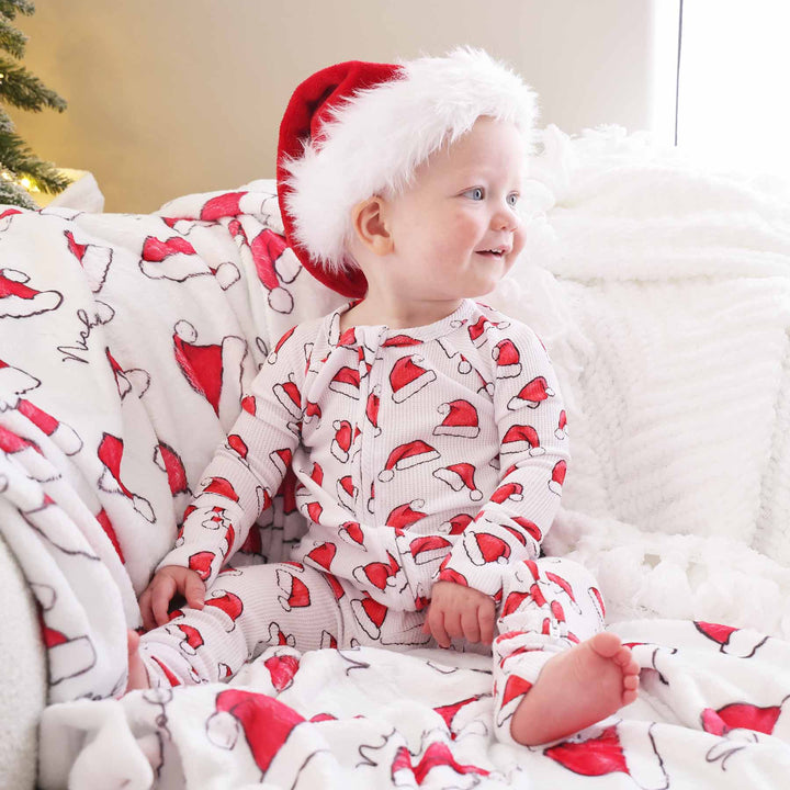 santa baby convertible zip romper 
