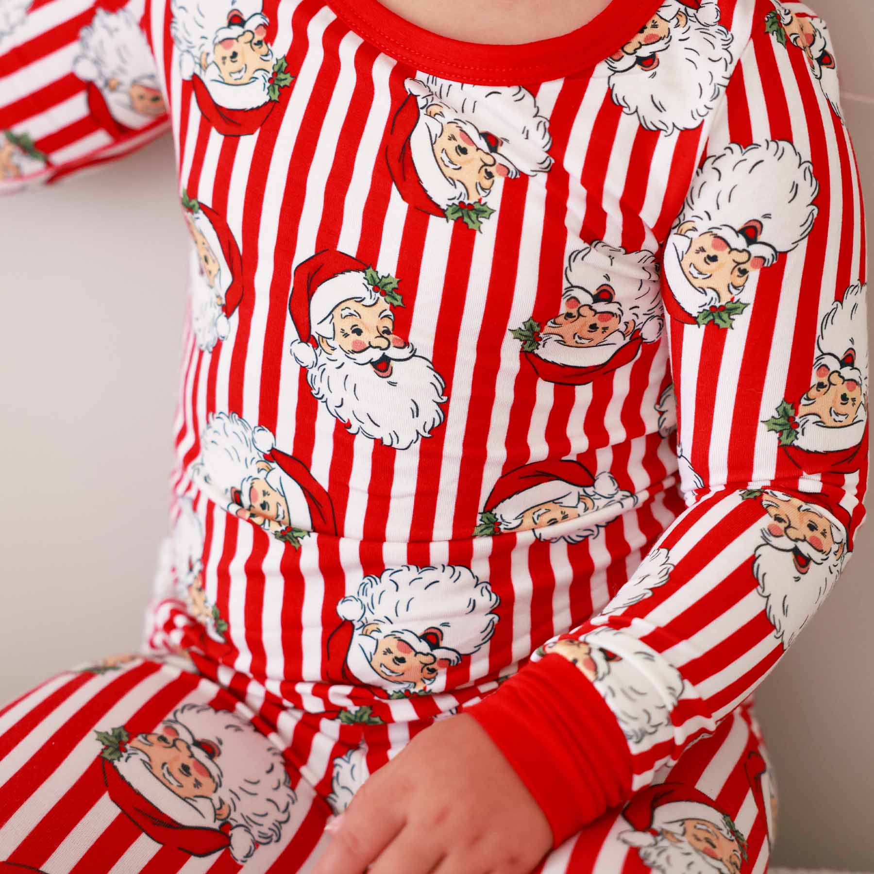 Santa Claus Lane Adult Two Piece Pajama Set