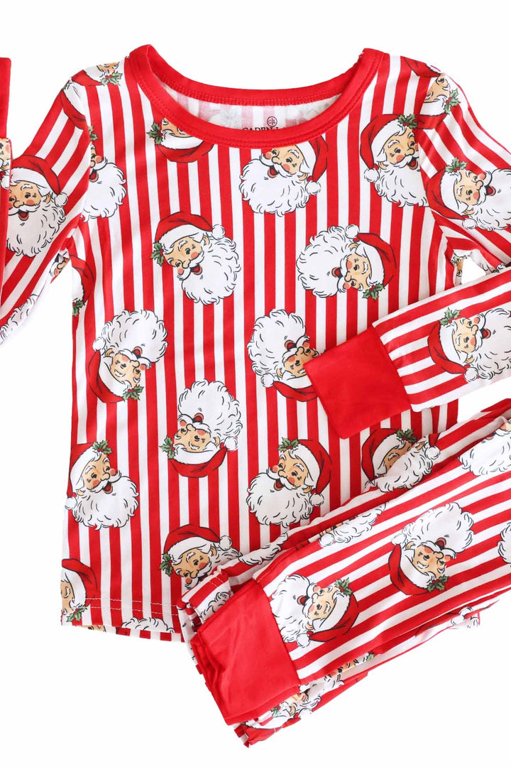 Christmas Two-Piece Bamboo Pajama Set | Santa Claus Lane