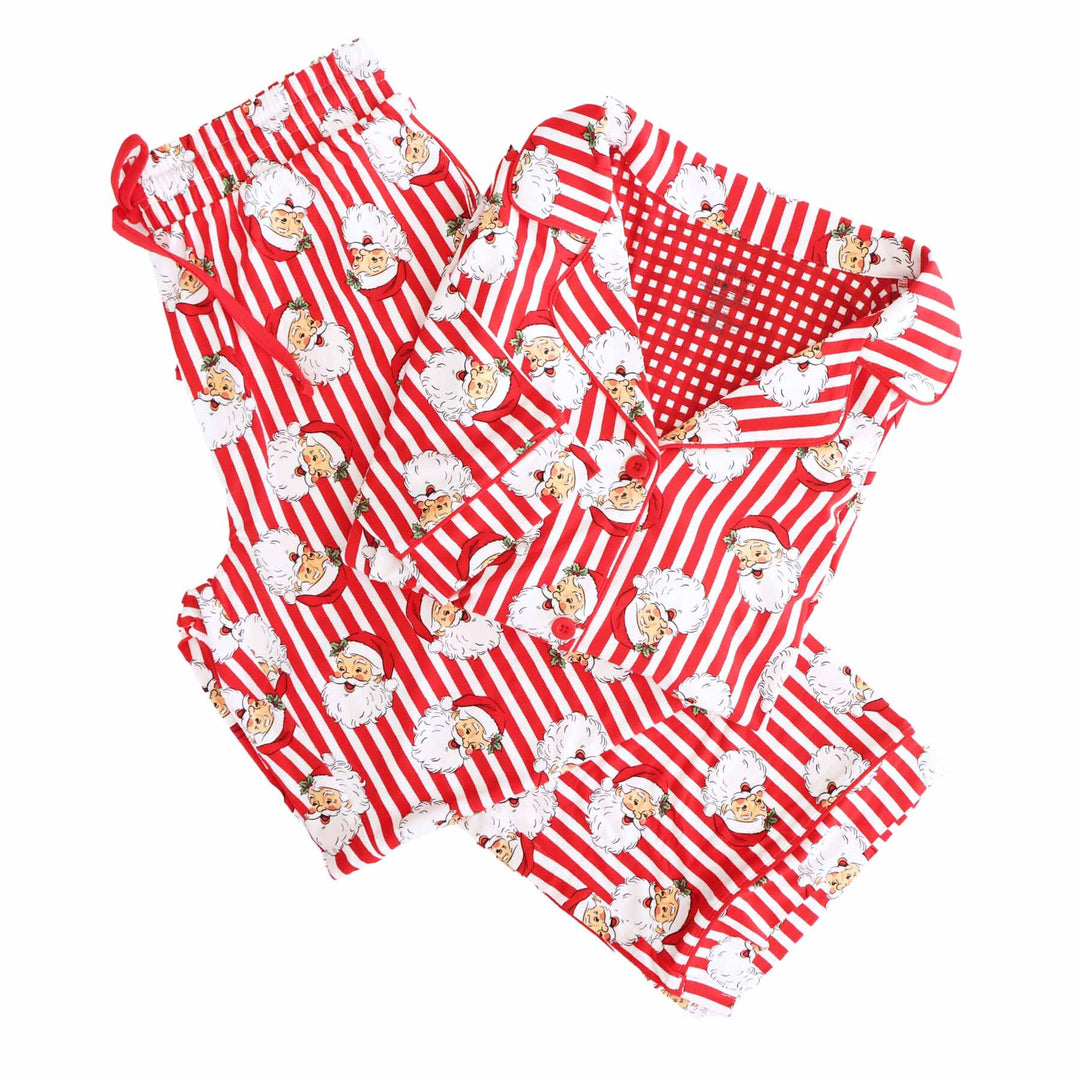 Santa Claus Lane Adult Two Piece Pajama Set