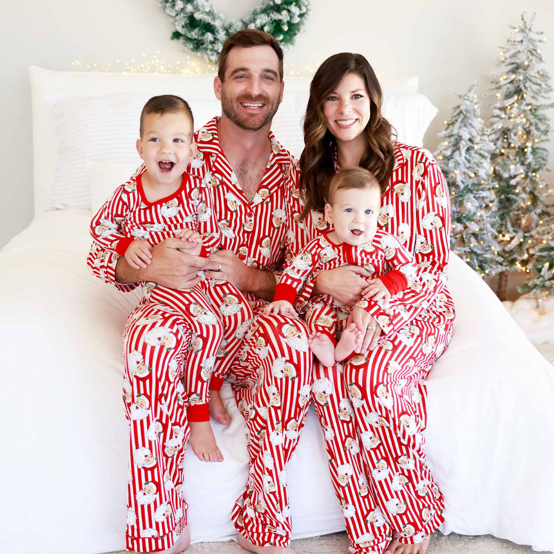 Santa Claus Lane Adult Two Piece Pajama Set