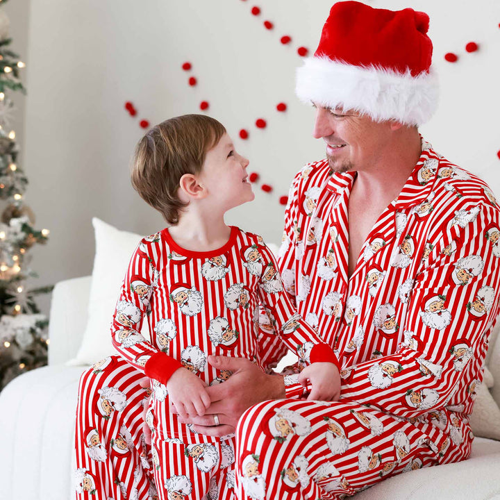 Santa Claus Lane Adult Two Piece Pajama Set