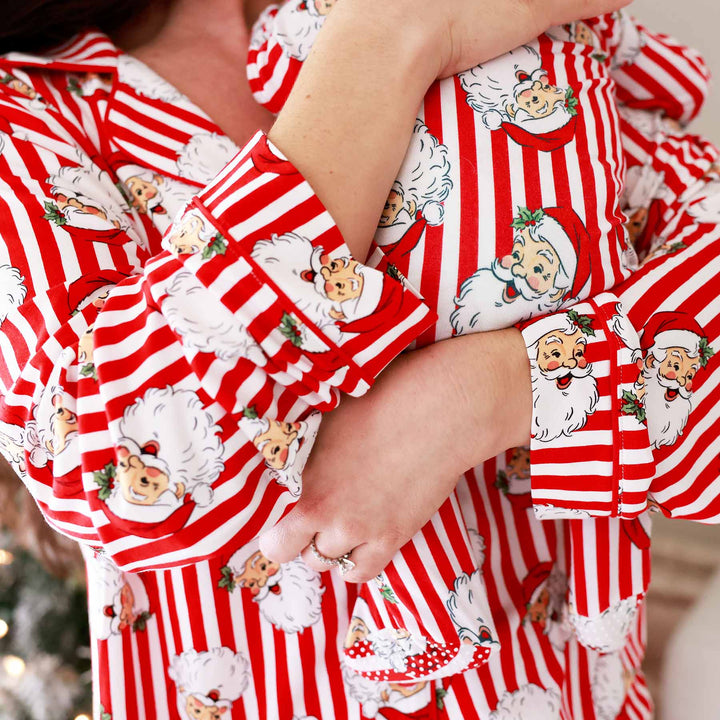 Santa Claus Lane Adult Two Piece Pajama Set