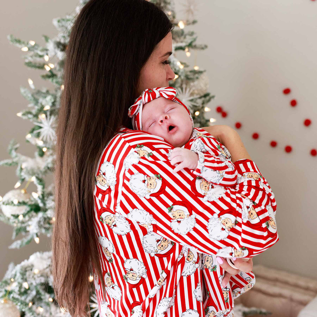 Santa Claus Lane Adult Two Piece Pajama Set