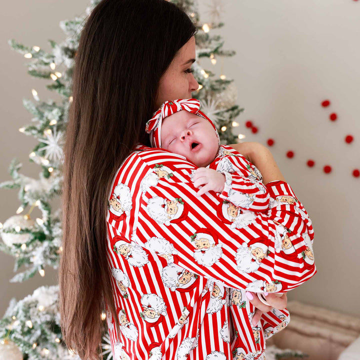 Santa Claus Lane Adult Two Piece Pajama Set