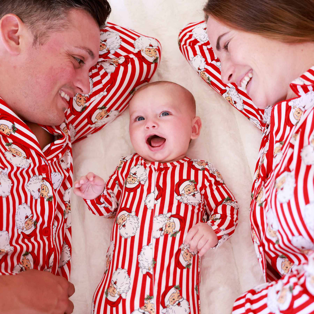 Santa Claus Lane Adult Two Piece Pajama Set