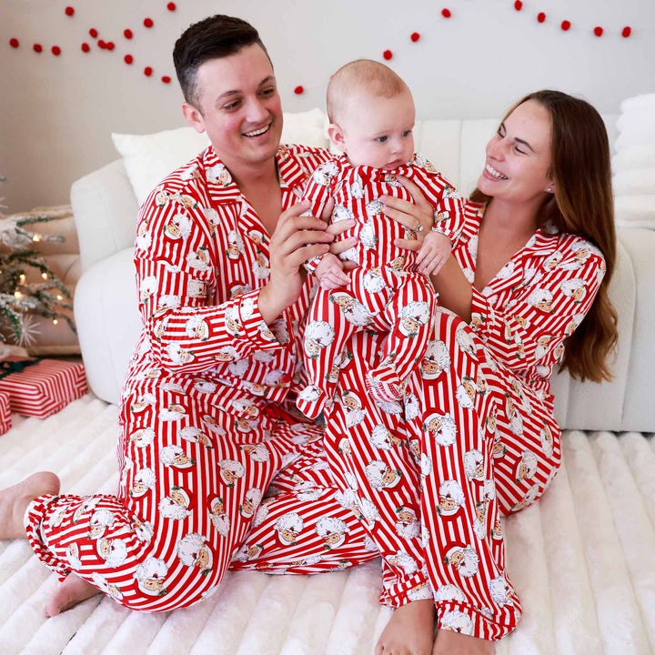 Santa Claus Lane Adult Two Piece Pajama Set