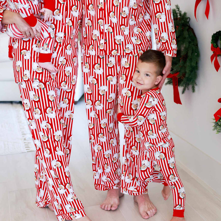 Santa Claus Lane Adult Two Piece Pajama Set