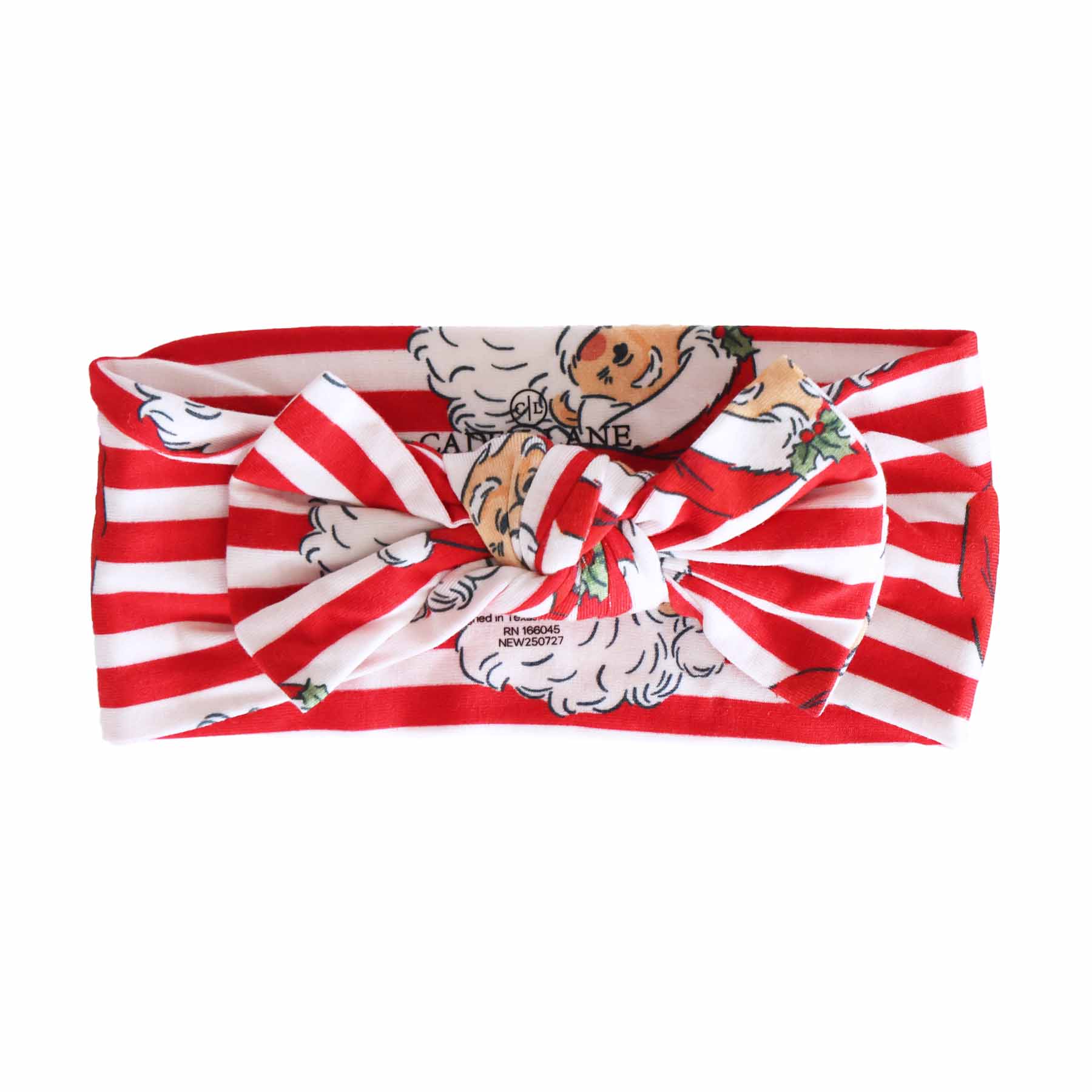 Santa Claus Lane Knit Large Bow Headwrap