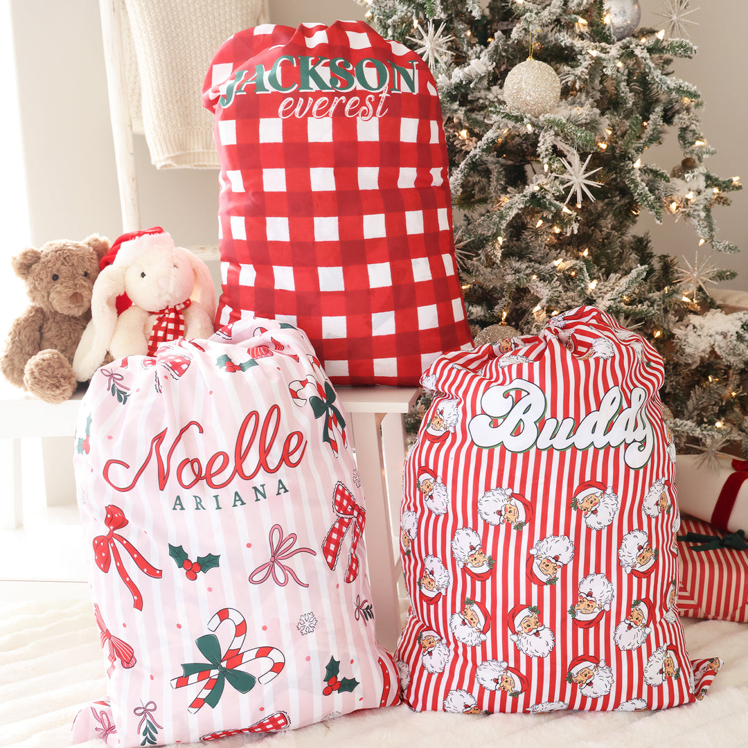 Personalized Santa Sacks