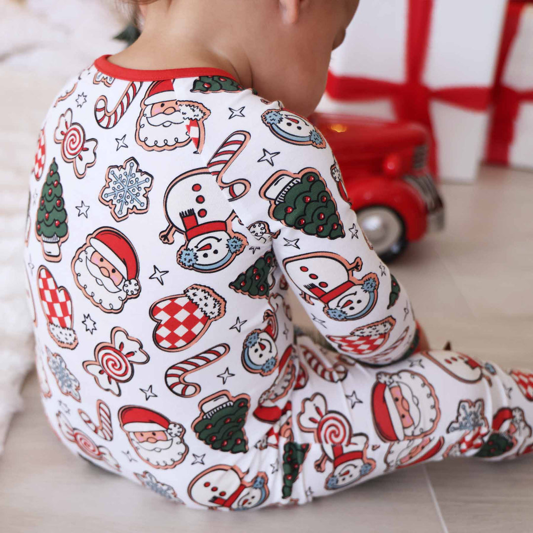 kids two piece pajama set christmas 