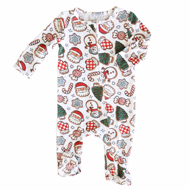 Christmas Zipper Footies*