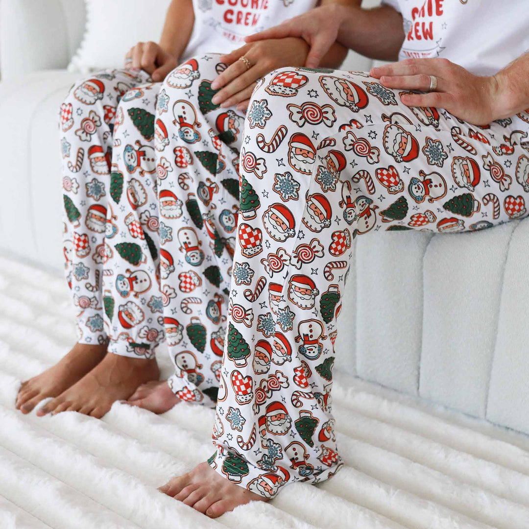 christmas cookies pajama pants for adults matching family pajamas 