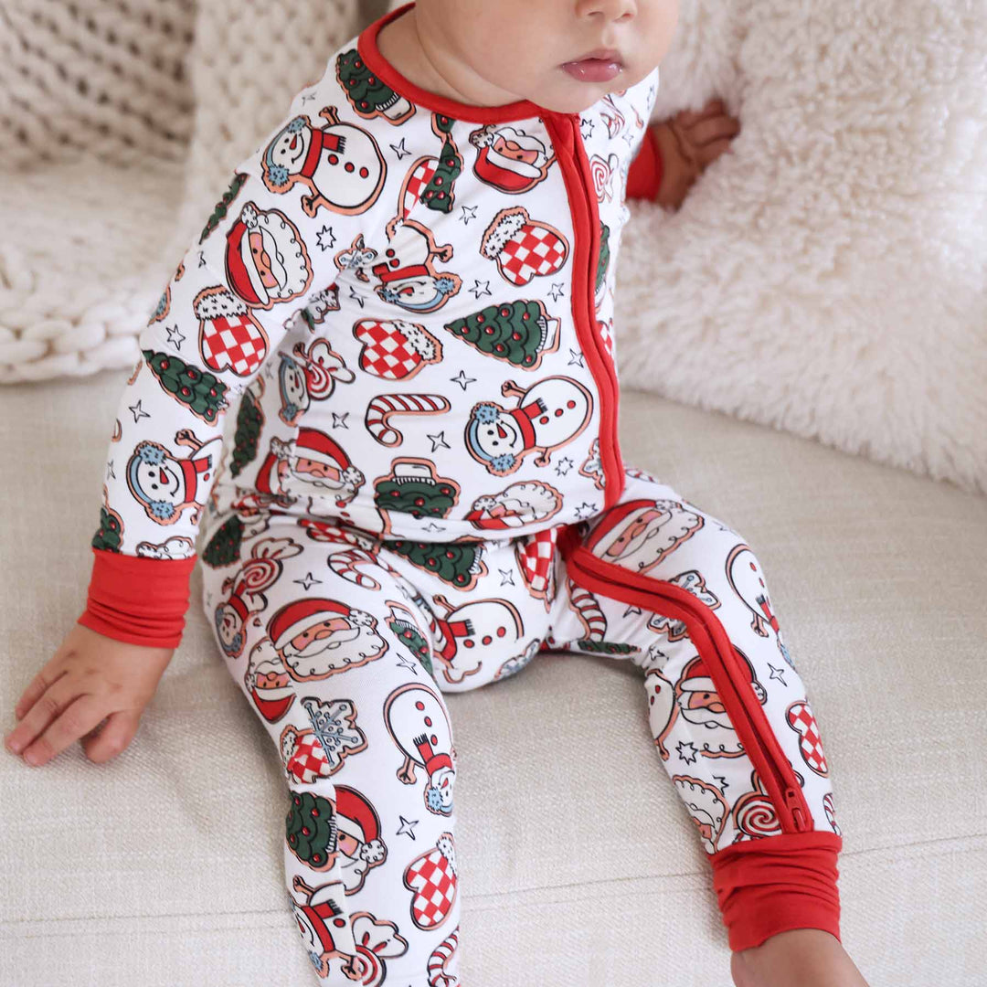 christmas cookies pajamas for babies