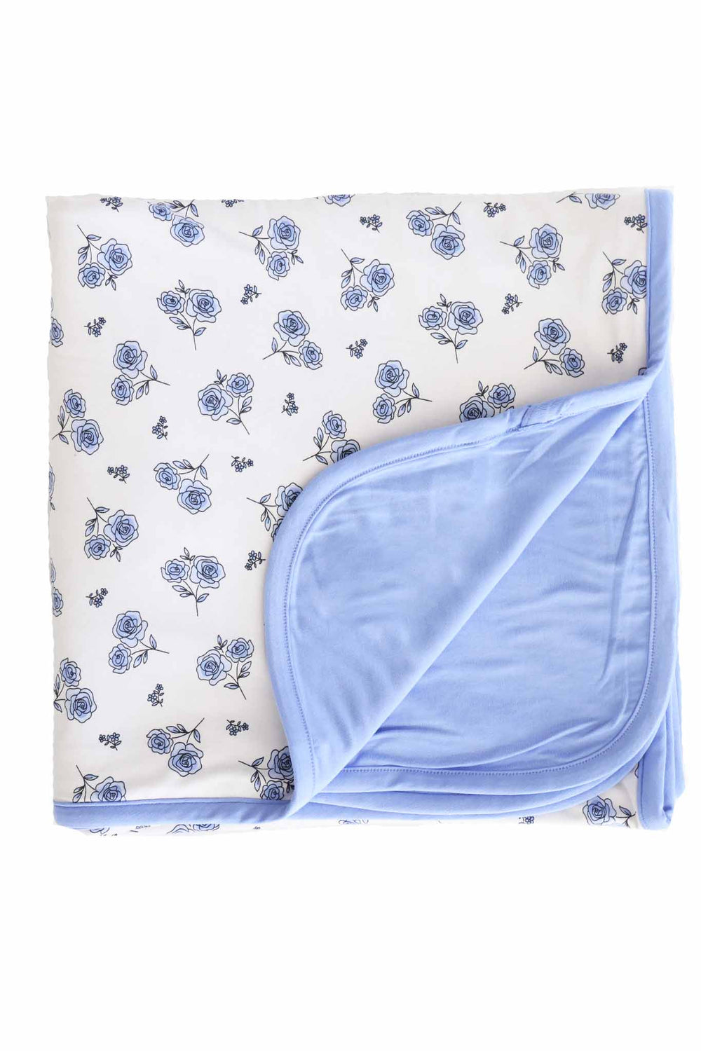 sapphire garden double sided bamboo blanket for girls 