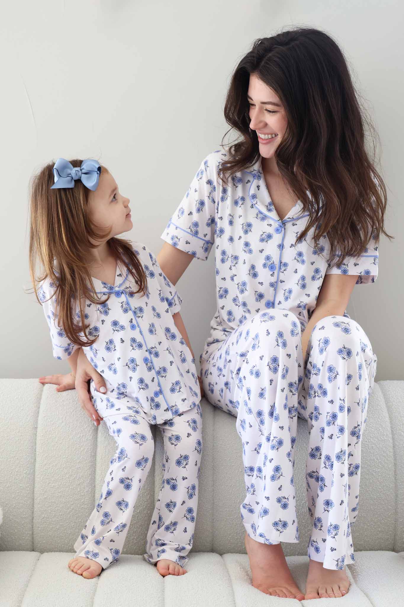 Women's Two Piece Flare Lounge Set | Sapphire Garden