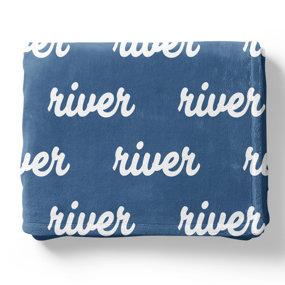 Baby Blues Personalized Color Blanket