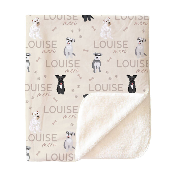 Personalized Kids Blankets | Dog Breeds