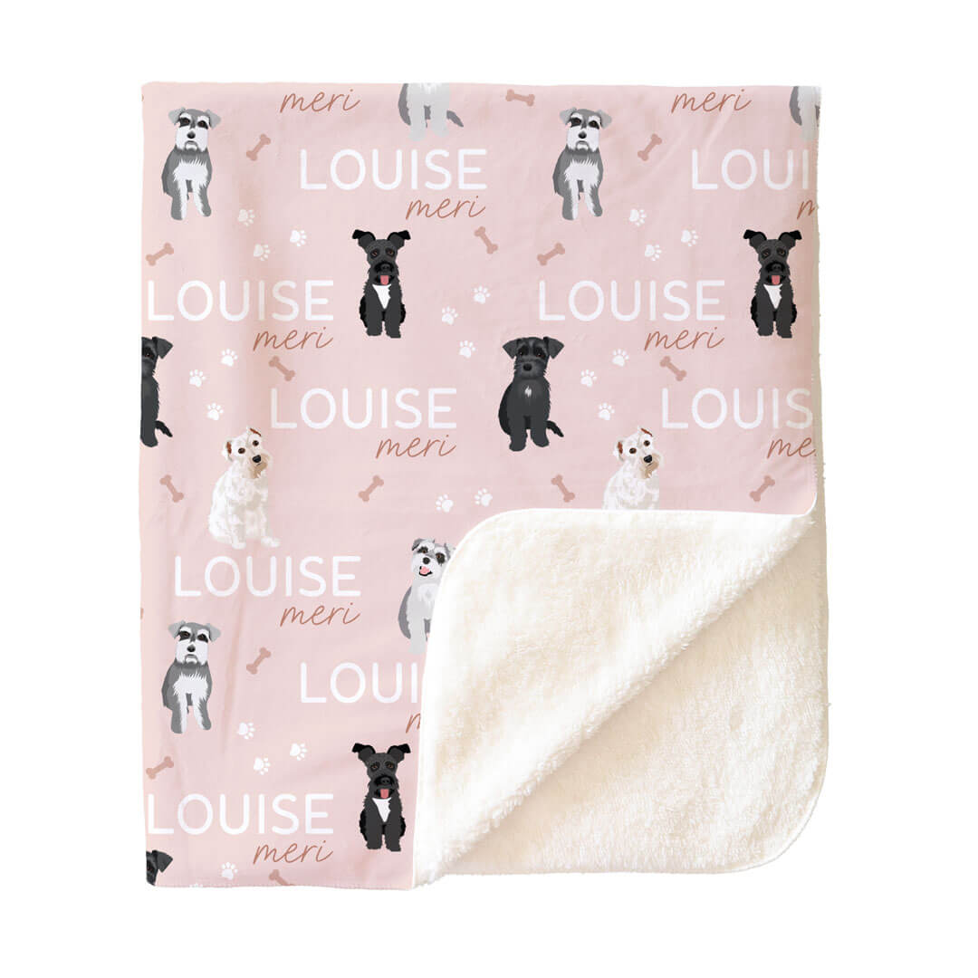 Personalized Kids Blankets | Dog Breeds