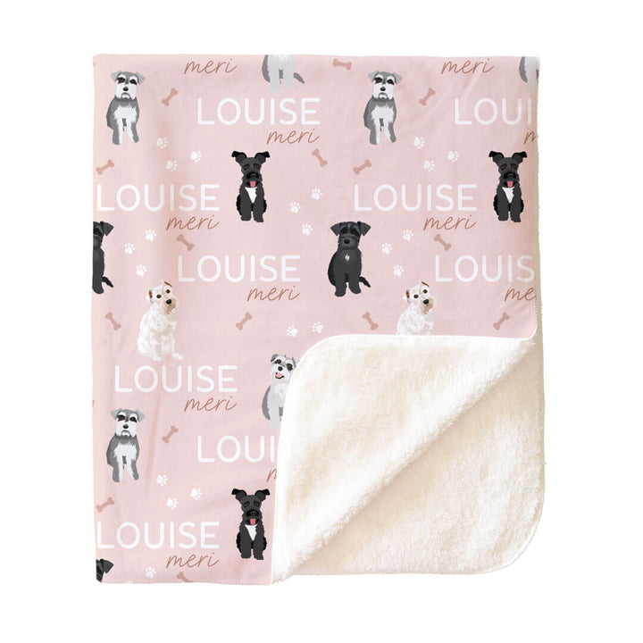 Personalized Kids Blankets | Dog Breeds