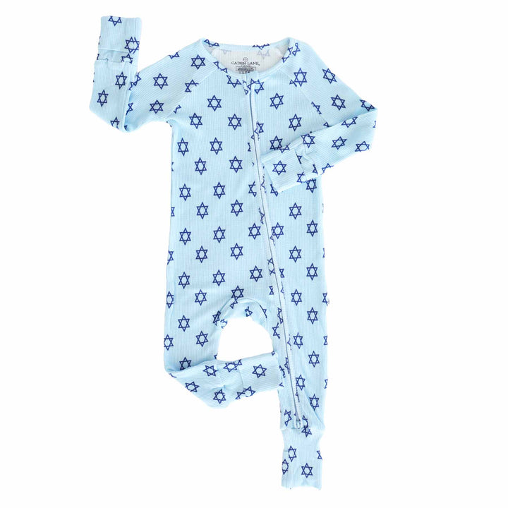 caden lane bamboo waffle hanukkah pajamas 