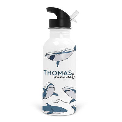 shark personalized water bottle 