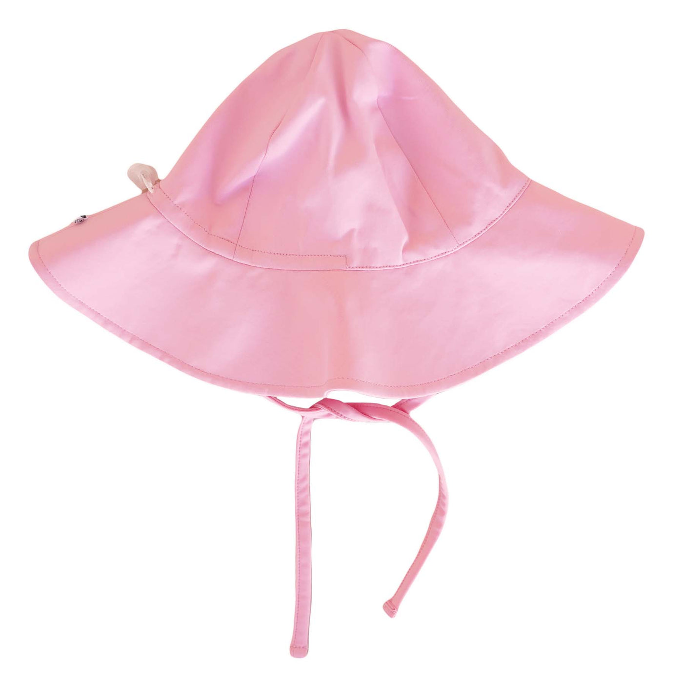 shell pink solid sun hat for kids