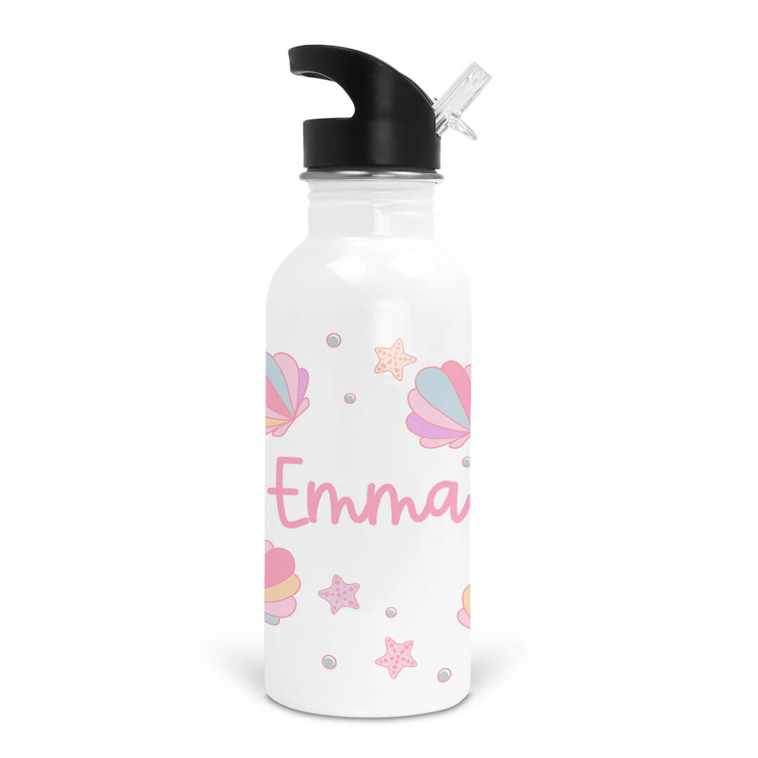 shell yeah personalized water bottle for kids 