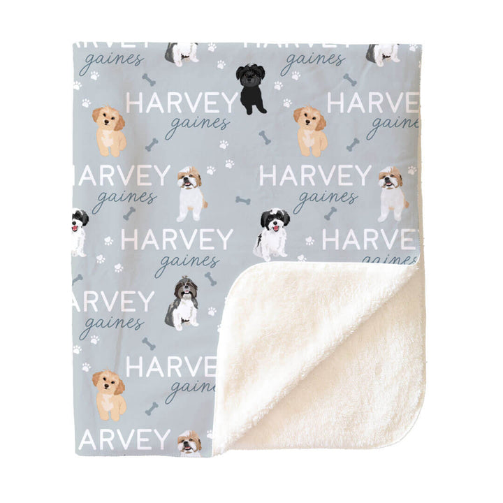 Personalized Kids Blankets | Dog Breeds