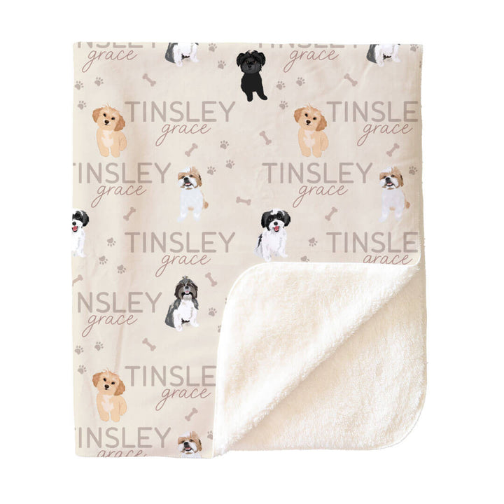 Personalized Kids Blankets | Dog Breeds