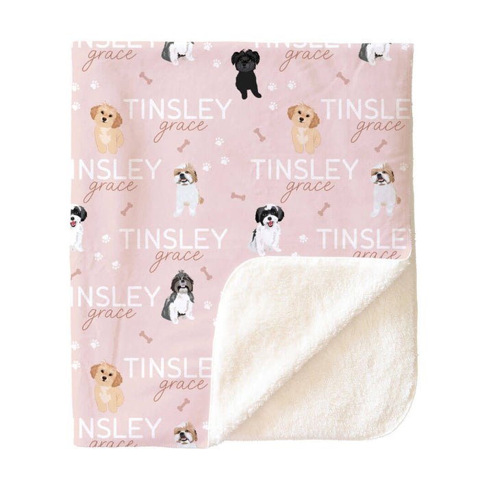 Personalized Kids Blankets | Dog Breeds