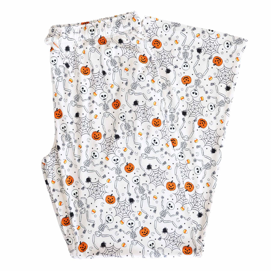 silly skellies halloween adult pajama lounge pants for moms and dads