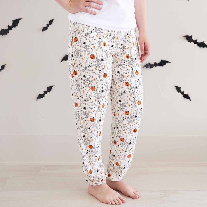 skeleton jogger pajama pants for adults 