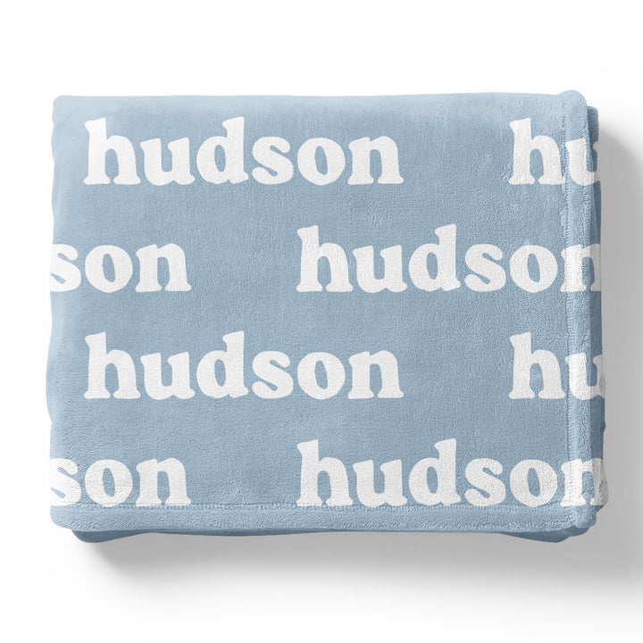 Baby Blues Personalized Color Blanket