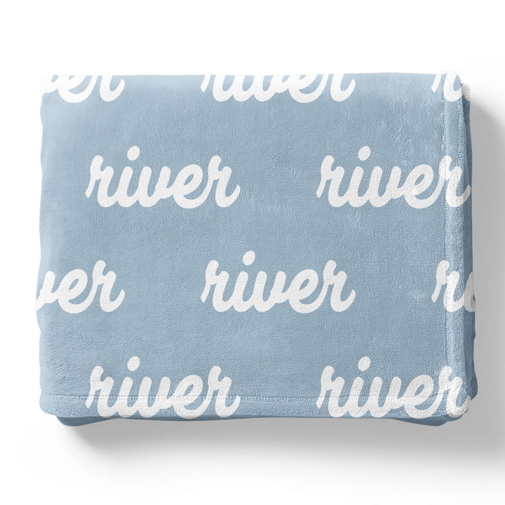 Baby Blues Personalized Color Blanket
