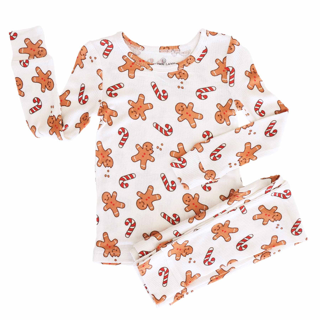 sleigh ride sweets two piece pajama set for kids 