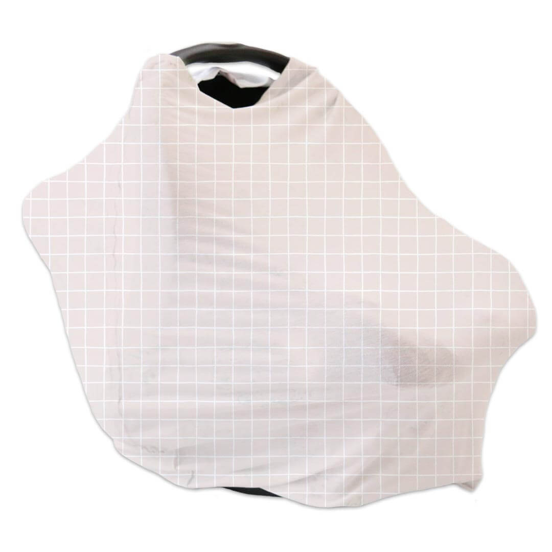 neutral square car seat and nursing cover 