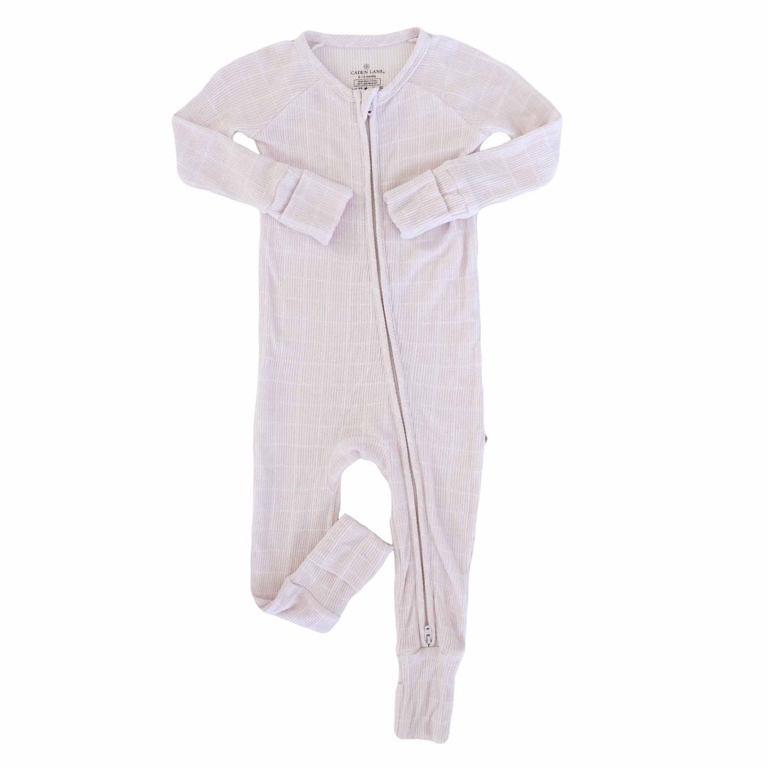 baby zip romper pajama sloane's squares