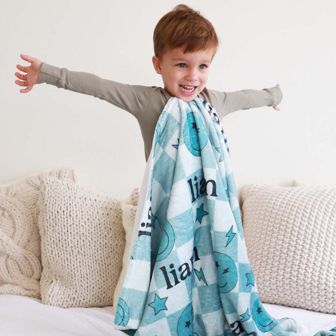 Personalized Themed Blankets for Boys