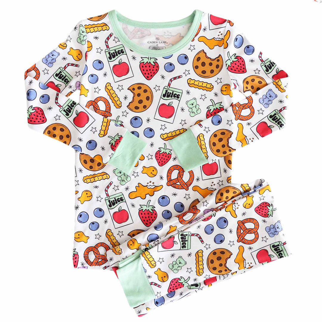 Snack Time Two Piece Pajama Set