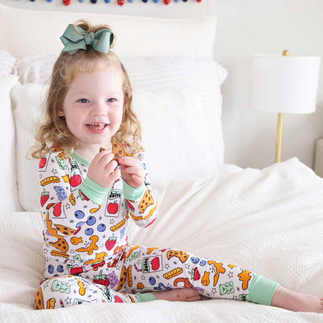 Snack Time Two Piece Pajama Set