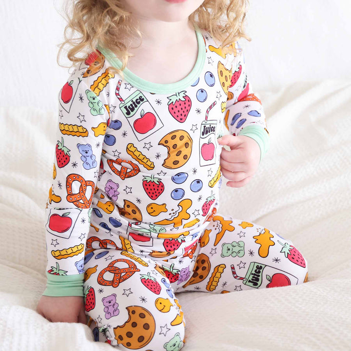 Snack Time Two Piece Pajama Set