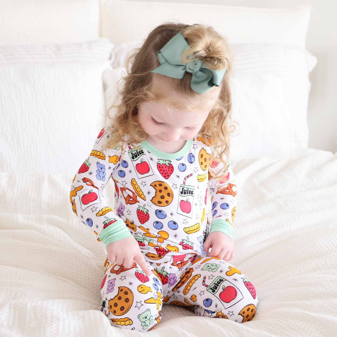 Snack Time Two Piece Pajama Set