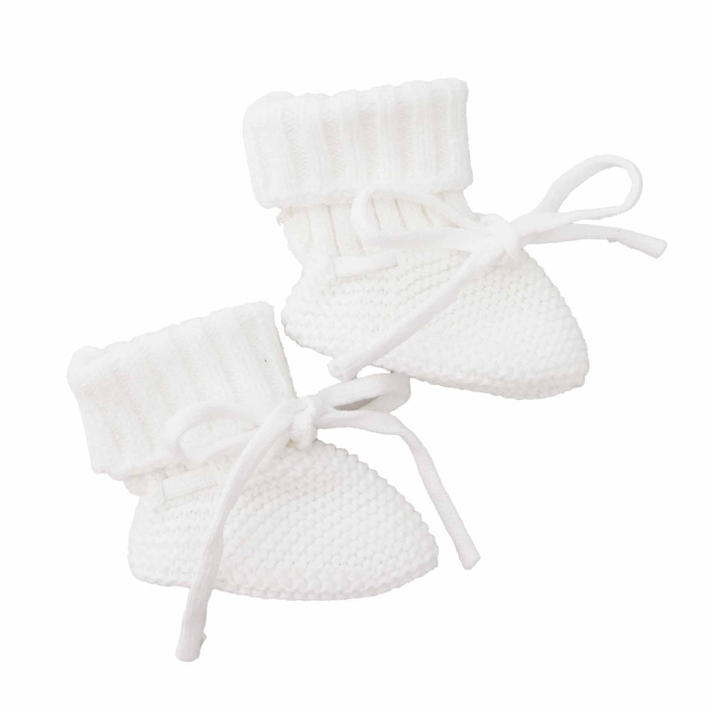 snow sweater booties for babies