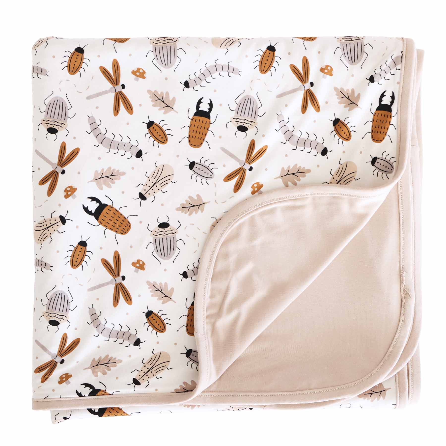 Snuggle Bug Double Sided Bamboo Blanket